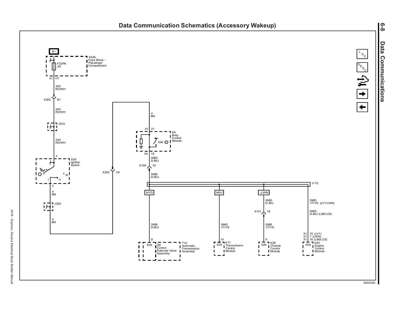 Accessory Wakeup schematic